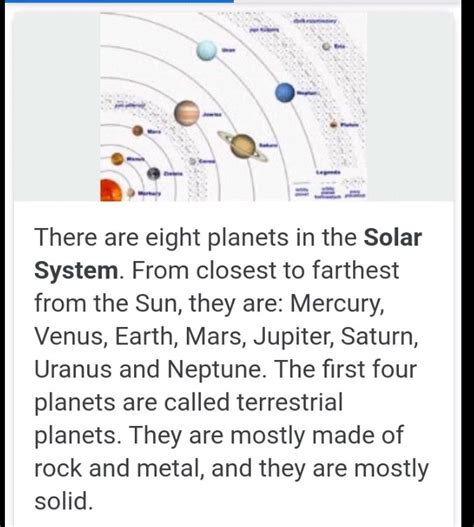 Explain solar system in diagram - Social Science - The Earth in the ...