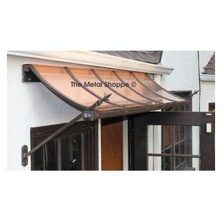 Custom Copper And Iron Window Awnings Exterior Los Angeles By The