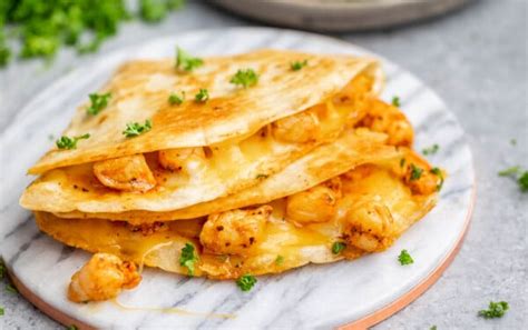 Shrimp Quesadillas - The Stay At Home Chef