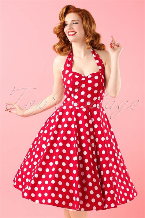 Vintage Polka Dot Dresses S Spotty And Ditsy Prints Vintage Polka