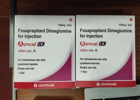 Glenmark Aprecap 150 Mg Injection Dosage Form Iv Packaging Single