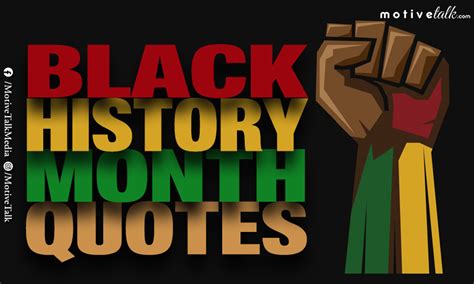 26 Best Black History Month Quotes -That will Inspire You - Motive Talk