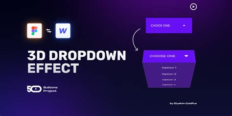 3d Dropdown Effect Button Button 1 Figma Community