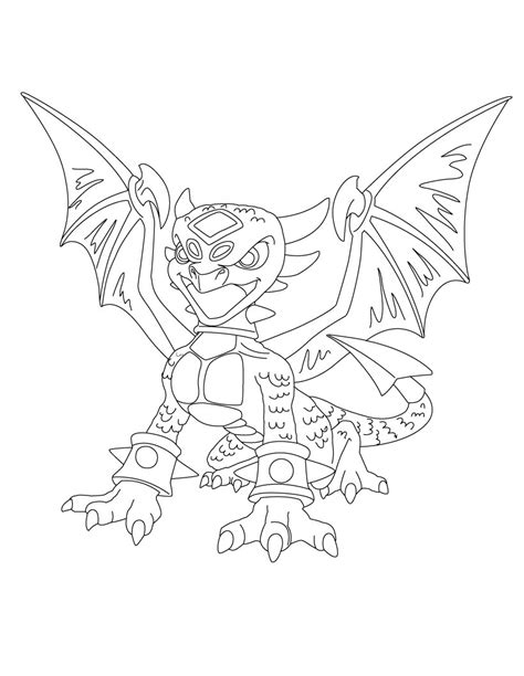 Free Printable Skylander Giants Coloring Pages For Kids