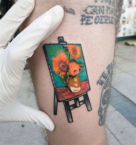 35 Tatuagens Inspiradas Nas Obras De Vincent Van Gogh Obras De