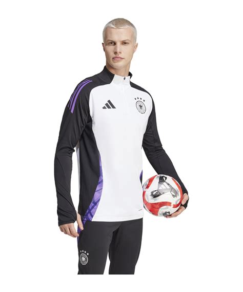 Adidas DFB Deutschland Trainingsjacke EM 2024 Weiss Fan Shop Fan