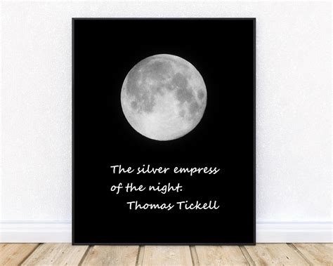 SILVER Empress-fine Art Print, Full Moon, Picture of Full Moon, Moon ...