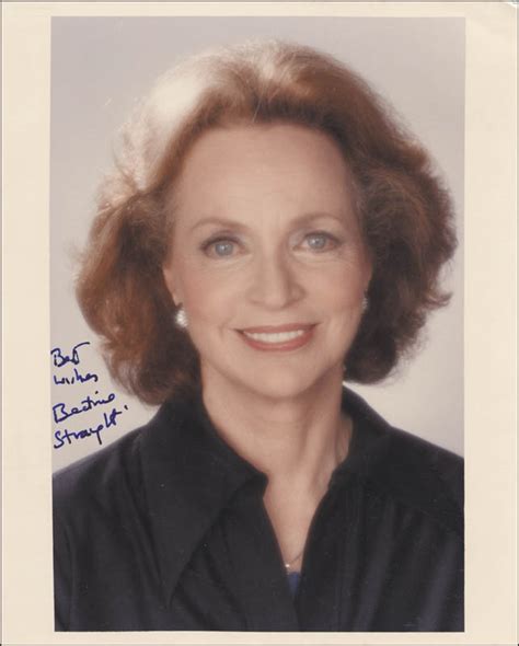 Beatrice Straight Autographed Signed Photograph Historyforsale Item