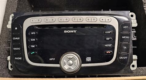 RADIO SONY FORD MONDEO MK4 S MAX C MAX GALAXY KOD za 220 zł z Gdynia