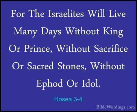 Hosea Holy Bible English Biblewordings