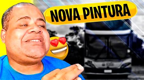 Ficou Lindo Demais Novos Nibus E Nova Pintura Youtube