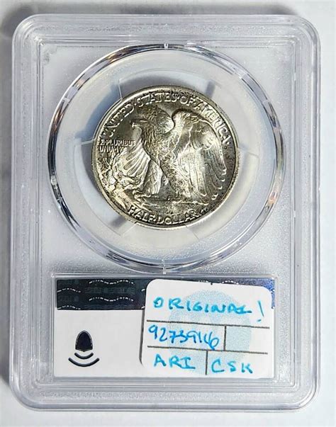 S Walking Liberty Half Dollar Pcgs Ms Original Ebay