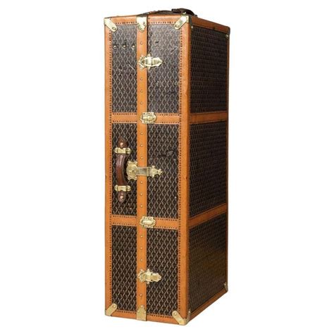 Hermes Leather Wardrobe Trunk 1920s At 1stdibs