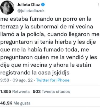 Julieta Díaz fue víctima de hackeo el tweet que desató la polémica