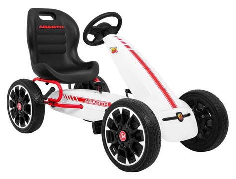 Ramiz gokart na pedały Abarth biiały RAMIZ Sklep EMPIK