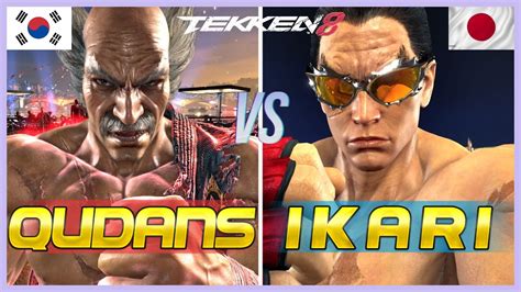 Tekken 8 QUDANS Heihachi Vs IKARi Kazuya Ranked Matches YouTube