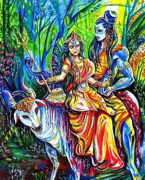 Pin By Jaskaran Singh On Boom Shankar Hindu Art Artwork Art