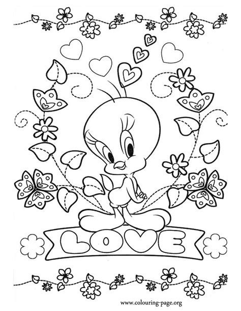 Free Printable Tweety Bird Coloring Pages - Coloring Home