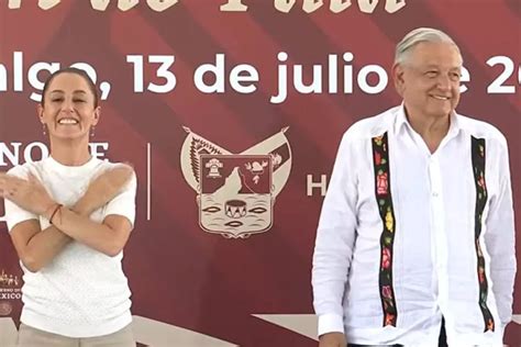 Amlo Y Claudia Sheinbaum Supervisan Importantes Proyectos De