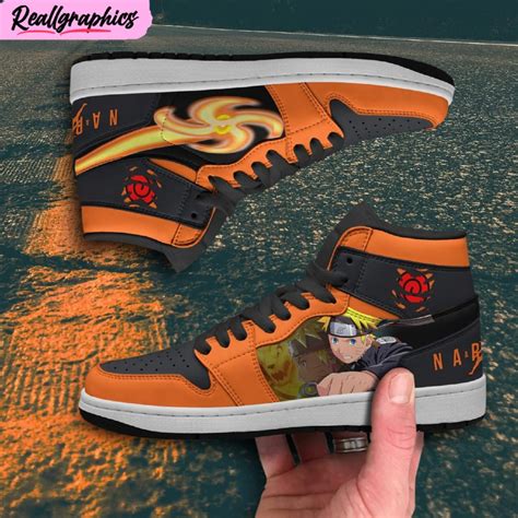 Uzumaki Jordan Sneaker Boots Custom Naruto Anime Shoes Reallgraphics