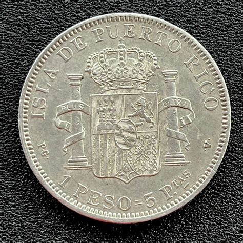 Espa A Alfonso Xiii Peso Puerto Rico Catawiki