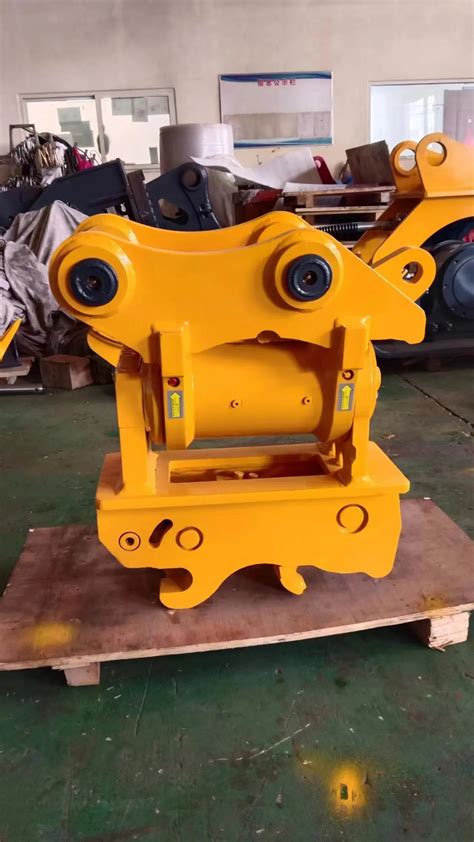 Excavator Hydraulic Quick Hitch Tilt Rotator Quick Coupler Swivel