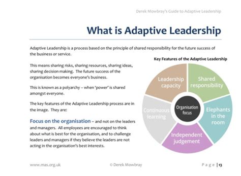 Importance Of Adaptive Leadership