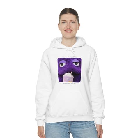 Grimace Shake Milkshake Happy Birtday Grimace Hoodie - Etsy