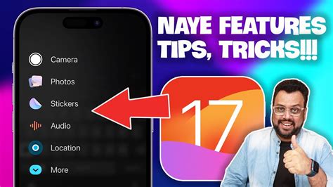 IOS 17 New Features Tips Tricks Settings Demo Hidden Features In