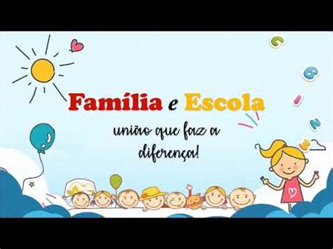 Mensagem Fam Lia E Escola Uma Parceria Que D Certo Youtube