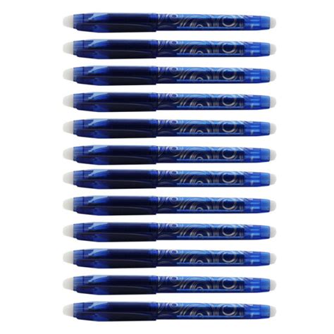 Bo Te Stylos Encre Gel Effa Able R Pen Bleu Pointe Moyenne Mm