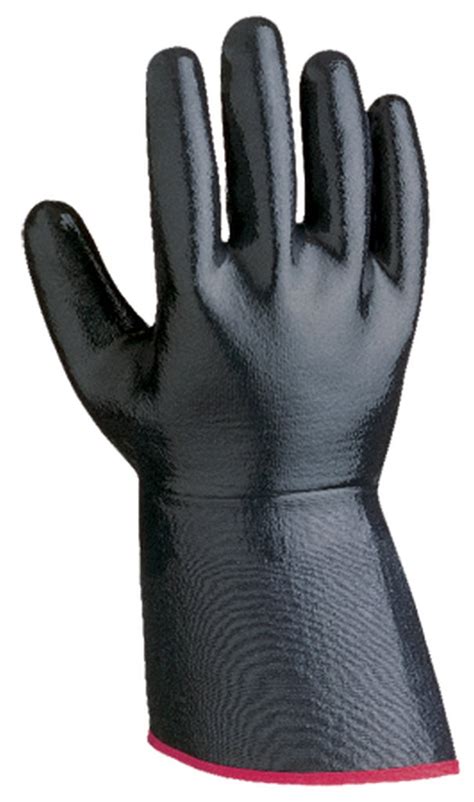 Showa Best Nitri Pro Fully Coated Nitrile Glove Smooth Grip Cotton