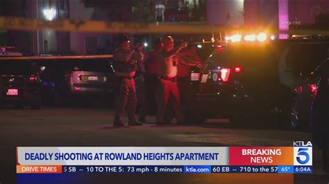 1 Killed 1 Hospitalized In Apartment Complex Shooting In La County Ktla