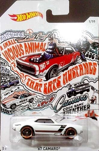Walmart Exclusive Camaro Seriesのラインナップレコードジャケ的なカードデザインが秀逸なシリーズ Hot Wheels 情報まとめ ホットウィール にわかマニア