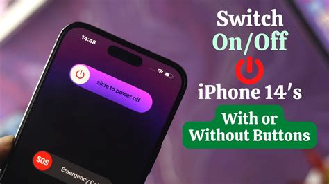 IPhone 14 Pro Max How To Turn ON And OFF Without Power Button YouTube