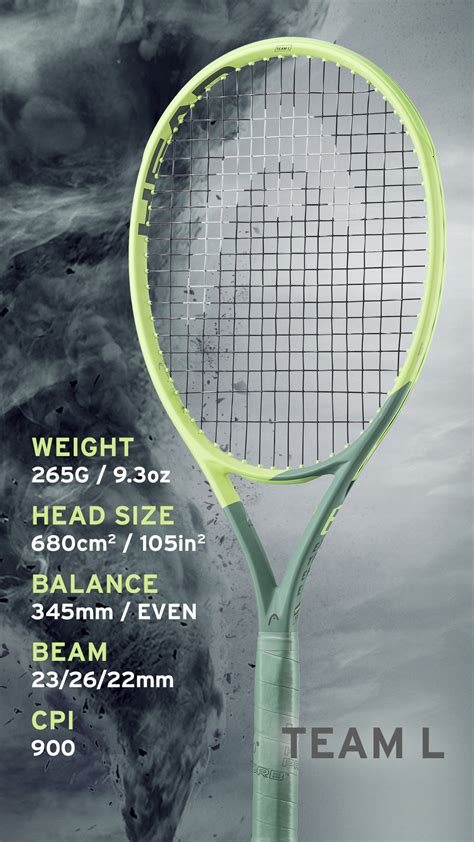 Raqueta De Tenis Adulto Head Extreme Team L 2022 Encordada Tennis