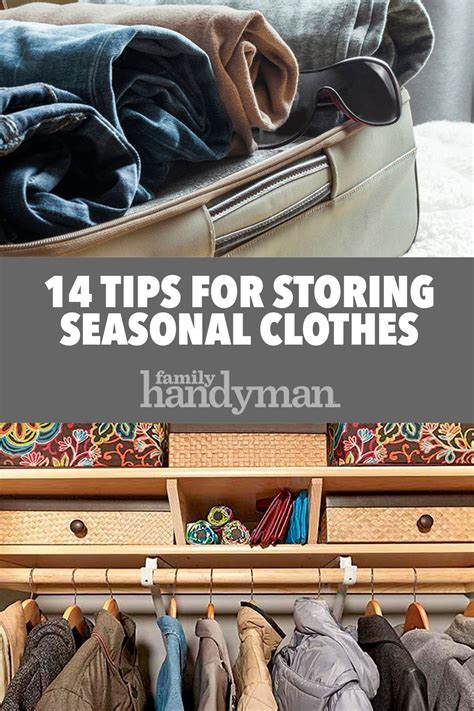 Tips For Storing Seasonal Clothes Clothes Storage Organizer