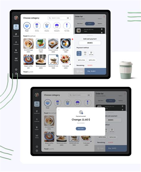EASY RESTAURANT. POS PLATFORM on Behance