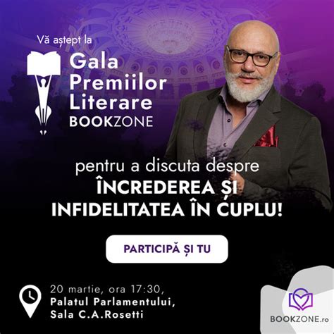 Gala Premiilor Literare Bookzone Pe Martie Vezi Programul Eqynews