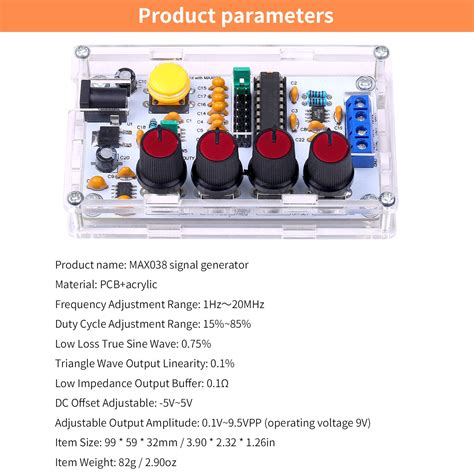 Hz Mhz Max Function Generator Diy Kit Signal Grandado