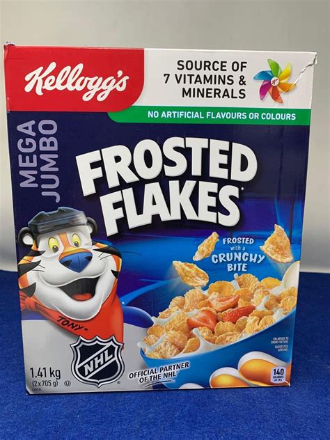 Kelloggs Mega Frosted Flakes Cereal 141kg