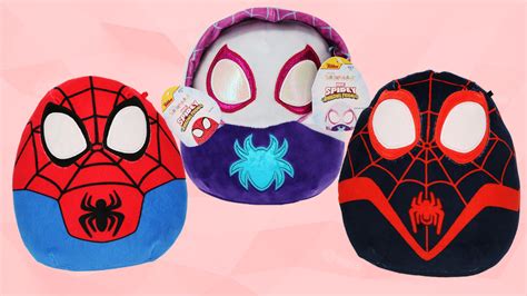 Swing Into Cute With Spidey And His Amazing Friends Squishmallows The