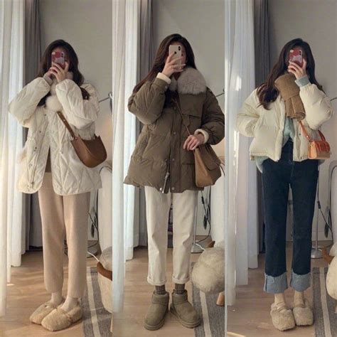 Winter Layering Outfits Korean Winter Outfits Cute Winter Outfits