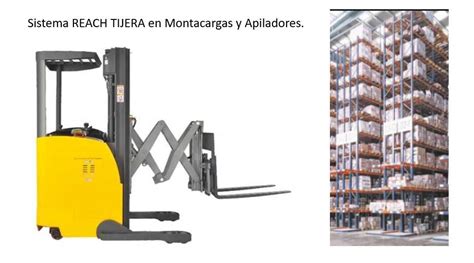 Sistema Reach Tijera En Montacargas Y Apiladores Venta De Montacargas