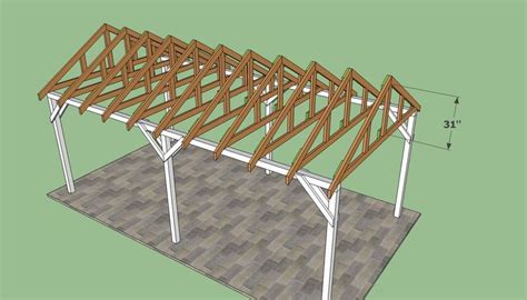 Free Carport Plans Howtospecialist How To Build Step By Step Diy