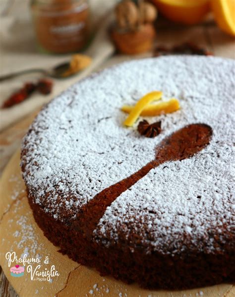 TORTA SPEZIATA All ARANCIA Profumo Di Vaniglia SENZA UOVA