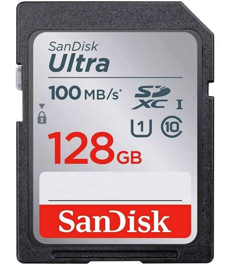 SanDisk Ultra SDHC Tarjeta De Memoria De Hasta 100 MB S Clase 10 UHS I