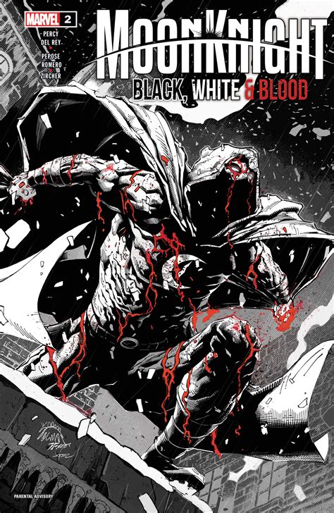 Moon Knight Black White Blood Comic Issues Marvel