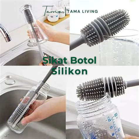 Jual Tamasikat Pembersih Botol Silikon Sikat Silikon Sikat Botol Susu