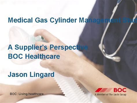 Medical Gas Cylinder Management Stud A Suppliers Perspective